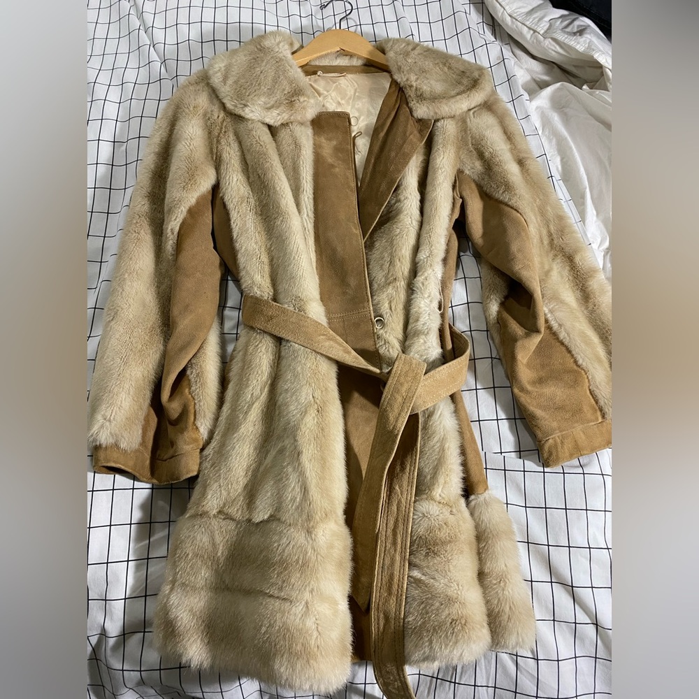 Lilly Ann| Faux Fur Coat